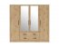 SmartSystem SRL1 Kleiderschrank mit Spiegel