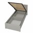 JAZZ LOZ P/90, 90x200 Bett mit Bettzeugkasten