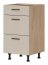 Liveo-Pati PK33/PF35 45cm Köögi põrandakapp