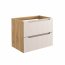 Luxor Beige 82-70-2S Шкаф навесной для ванной под раковину 70cm