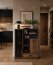 Amber WIT_NIS_1D1W1S Glass-fronted cabinet