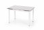 ALSTON Extendable dining table Beige/White