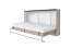BASIC- Hor-B -90 Горизонтальная cтенная кровать,шкаф-кровать