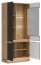 MILTON-ML 06 Vitrine,Cremona torro oak/anthracite matt