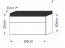 Furnitech DR/LU 60 Sink cabinet white/white gloss