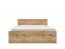 Zele LOZ/160-DWO+W160x200 Кровать с основанием для матраса