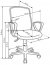 ALEX Office chair Black/grey