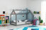House- 1 Bed with mattress 160x80 graphite