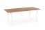 WINDSOR- Extension table dark oak/white