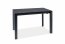 METROPOL CC120 Ceramic 120(180)X80 Обеденный стол (раздвижной),Black Nero/Black mat