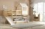 Loft-A Niska Kõrge voodi,1 madratsiga 200x90,Männipuit