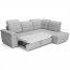 Bergamo L Угловой диван (Светло-серый ткань Viton 200)