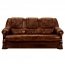 PARMA 3er-Bettsofa,leder 