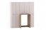 Nova-Cashmere 80-60-2D Tall bathroom cabinet