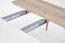 EDWARD (120-200) Extension table (white/san remo oak)