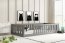 Montessori Кровать детская с матрасом 190x90 Графит