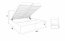 Hilton 180x200 Bed with box (grey)