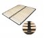 Slatted bed base with metal frame 180x200