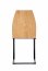 K265 chair black/brown/honey oak