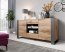 WOODS KOM Chest of drawers (oak wotan/anthracite)