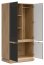 MILTON-ML 08 Riidekapp,Cremona torro oak/anthracite matt