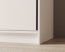 SW-CAS-120 cm - WW Lükandustega riidekapid peegliga,Valge matt