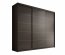 SW-AND-250 cm -BB Sliding wardrobe,Black matt