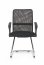 VIRE SKID Chair visitor Black