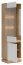 MILTON-ML 07 L/R Kapp riiulitega,Cremona torro oak/white matt