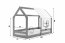 HOUSE- WITH A WINDOW Lastevoodi 160x80,grafiit