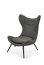 ATLANTIS Armchair (Grey/black)