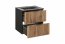 XILO BLACK WOTAN 82-60-D-2S Waschbeckenunterschrank