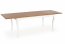 WINDSOR- Extension table dark oak/white