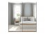 Version- Tetrix SZF/183/2M Sliding wardrobe with mirror