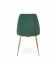 K460 Chair dark green/gold