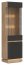MILTON-ML 05 L/R Витрина,Cremona torro oak/anthracite matt