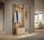 NELLY Hall (oak artisan/black lamella)