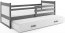 Riko II 190x90 Bed with two mattresses Graphite