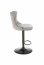 H117 Bar stool,dark grey