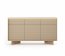 Style-Japandi C Sideboard mit 3 Schubladen 3 Türen,LED-Beleuchtung