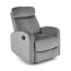 WONDER recliner with rocking function, grey