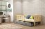 Cubus 1 Bed with mattress 190x90 pine