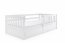 SMART-JAS Bed with mattress 160x80 White