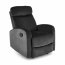 WONDER recliner кресло с функцией покачивания, черное
