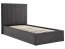 Taslan 90x200 Bett mit Bettzeugkasten (grau)