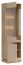 MILTON-ML 05 L/R Vitriinkapp,Cremona torro oak/cashmere matt