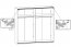 Saturn SZF2D Sliding door wardrobe