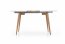 EDWARD (120-200) Extension table (white/honey oak)