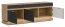 MILTON-ML 01 TV cabinet,Cremona torro oak/anthracite matt