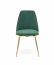 K460 Chair dark green/gold